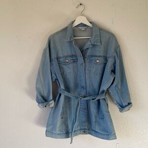 FAVLUX Light Blue Jean Jacket